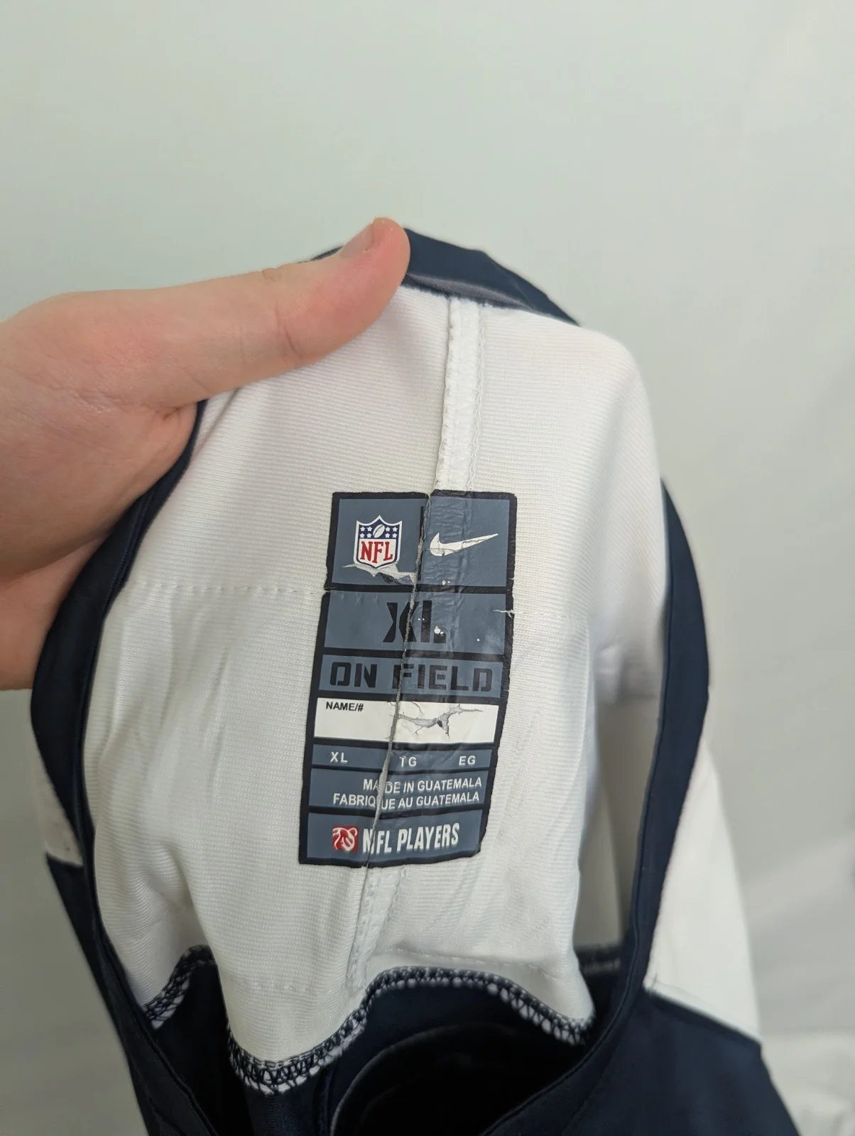 Nike Dallas Cowboys Ezekiel Elliott #21 Nfl Jersey - Navy / White - Size Xl