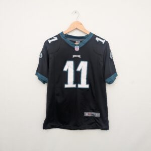 Nike Nfl Philadelphia Eagles Carson Wentz Jersey - Black  - Size Youth Large