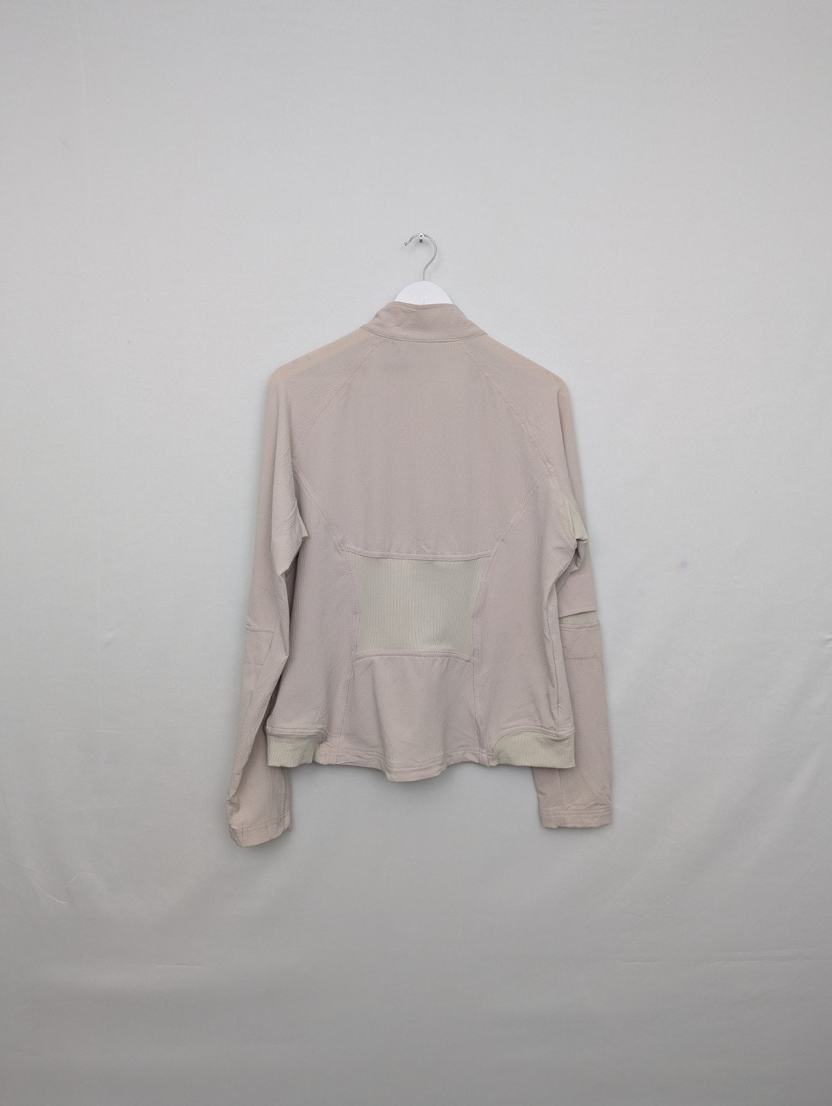 Nike Sphere Dry Womens Zip Jacket - Beige - Size L - Y2k