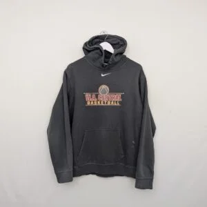 Nike Wa Central Basketball Hoodie - Grey - Size Large