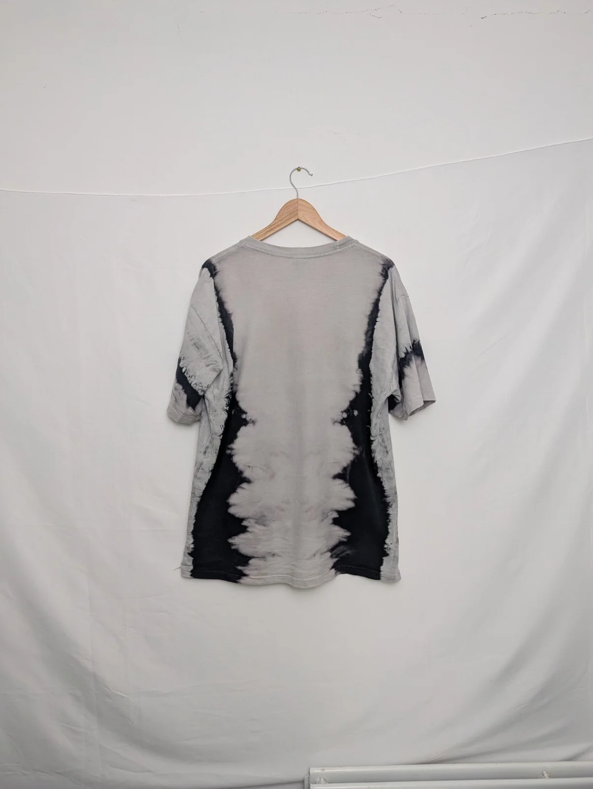 Obey Tie Dye Tee - Large - Grey/black - Graphic Logo