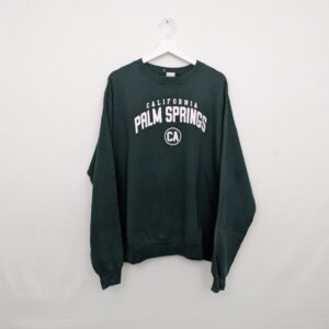 Palm Springs California Sweatshirt - Green - Size Xl