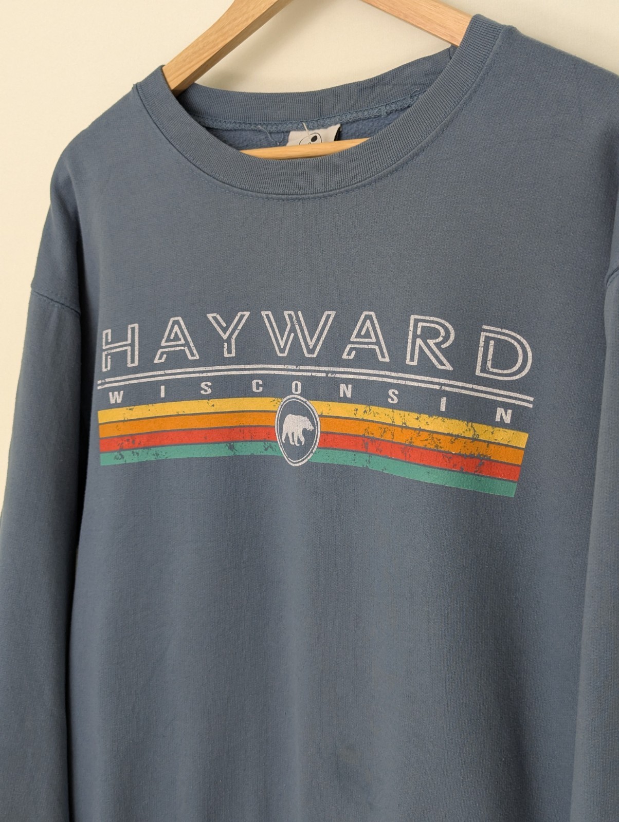Prairie Mountain Hayward Wisconsin Sweatshirt - Blue - Size M