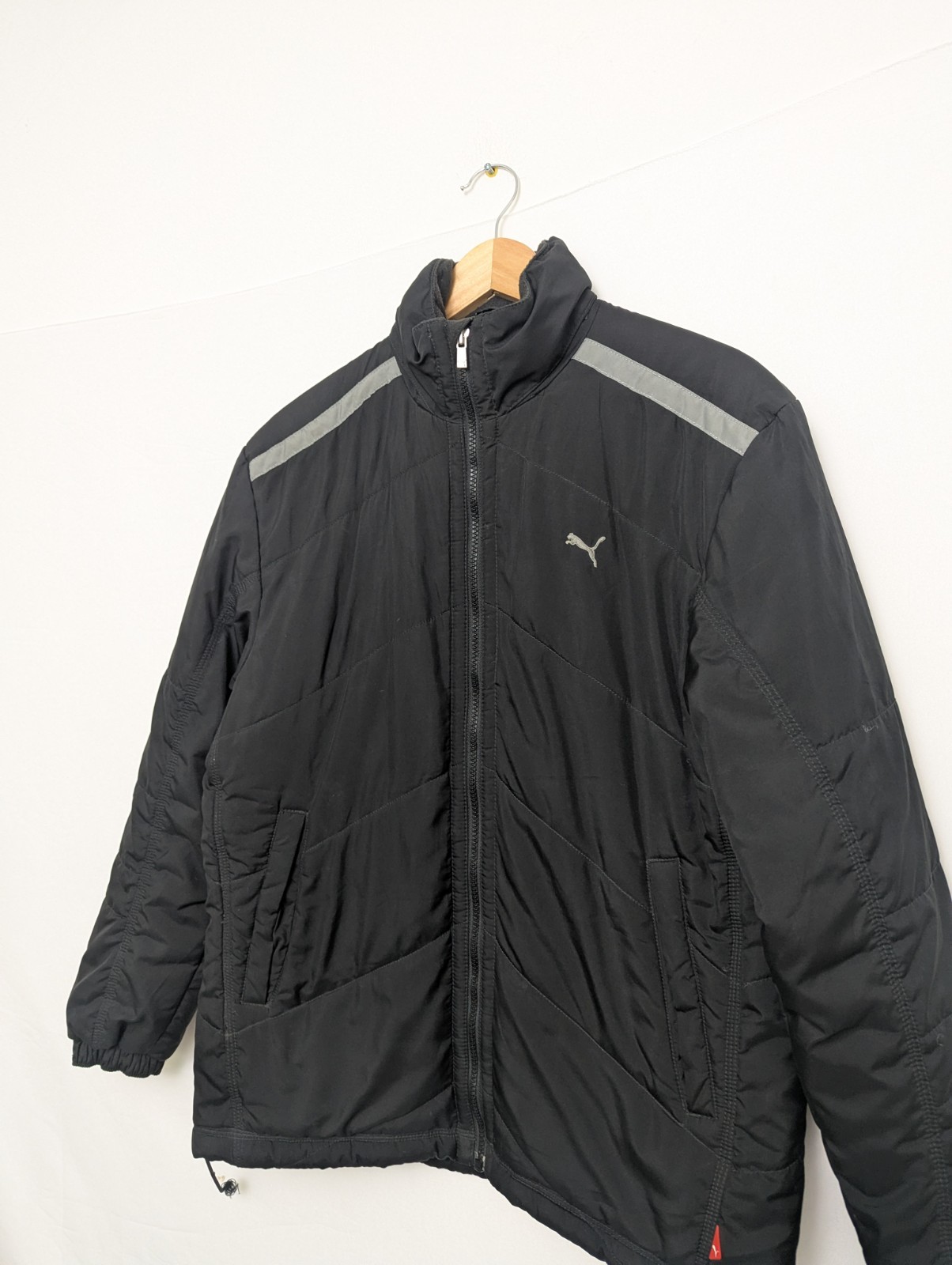 Puma Padded Jacket – Youth 12–14 – Black