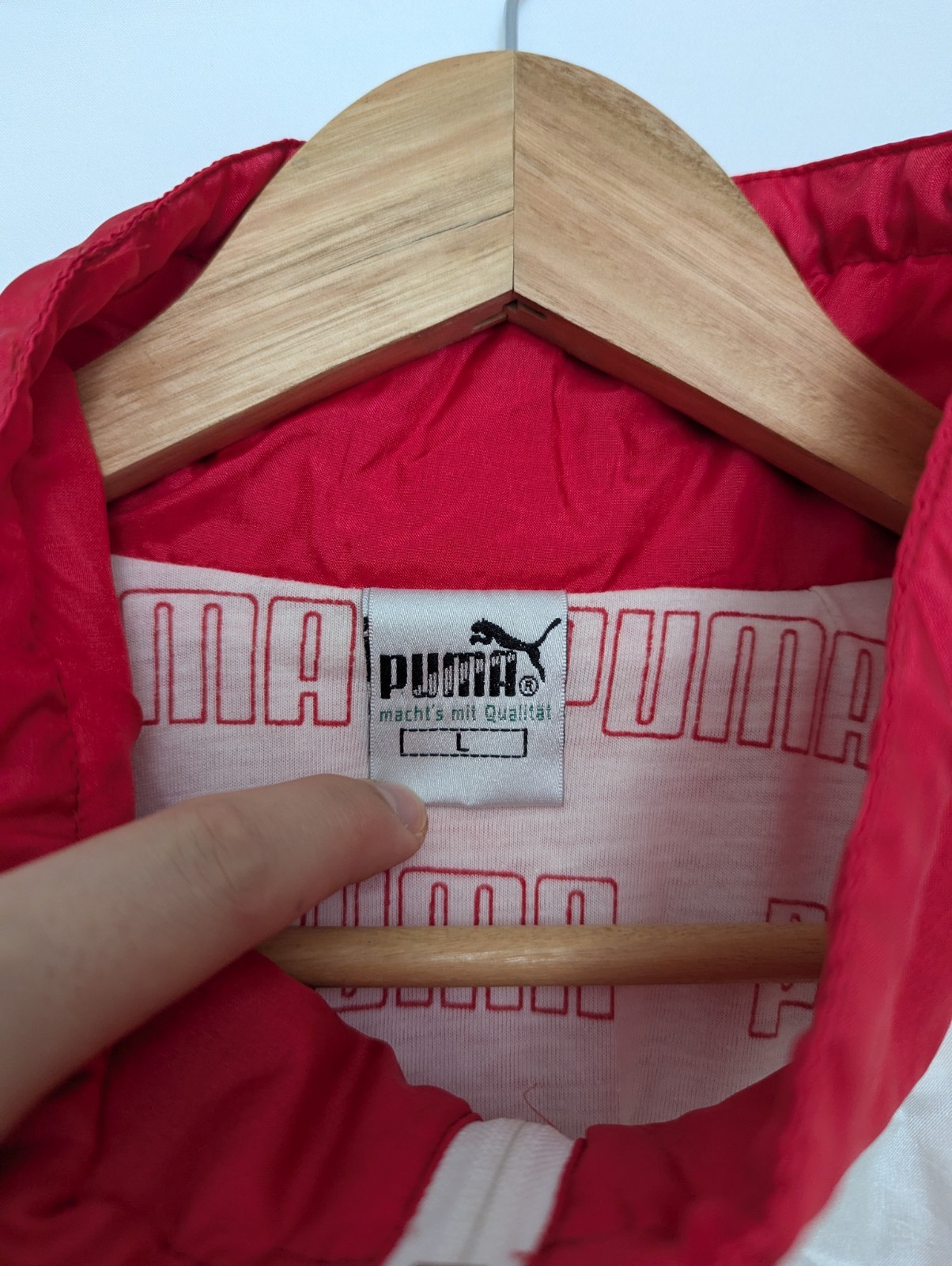 Rare 1980s/90s Puma Track Jacket – Made In Finland – Dsb Rødby Ferry Staff Issue