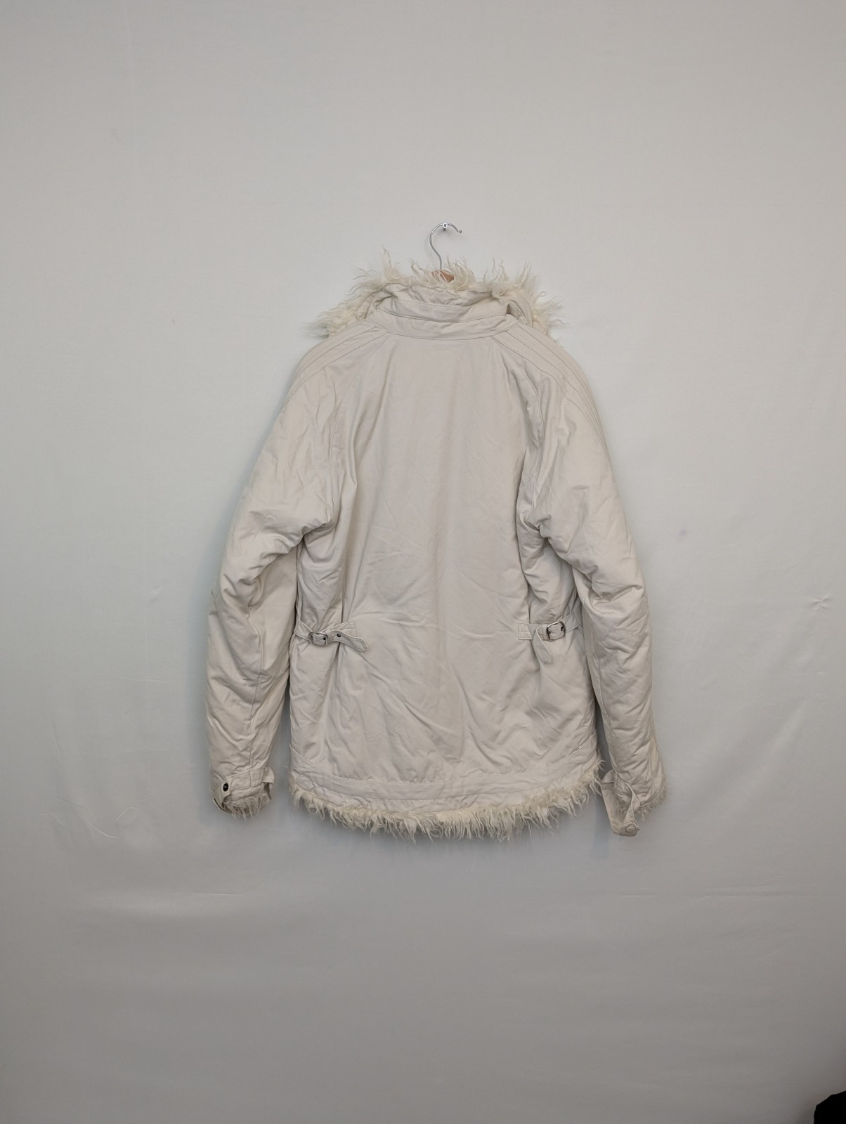 Rare Vintage Adidas Originals Sample Faux Shearling Jacket - Cream - Women’s M