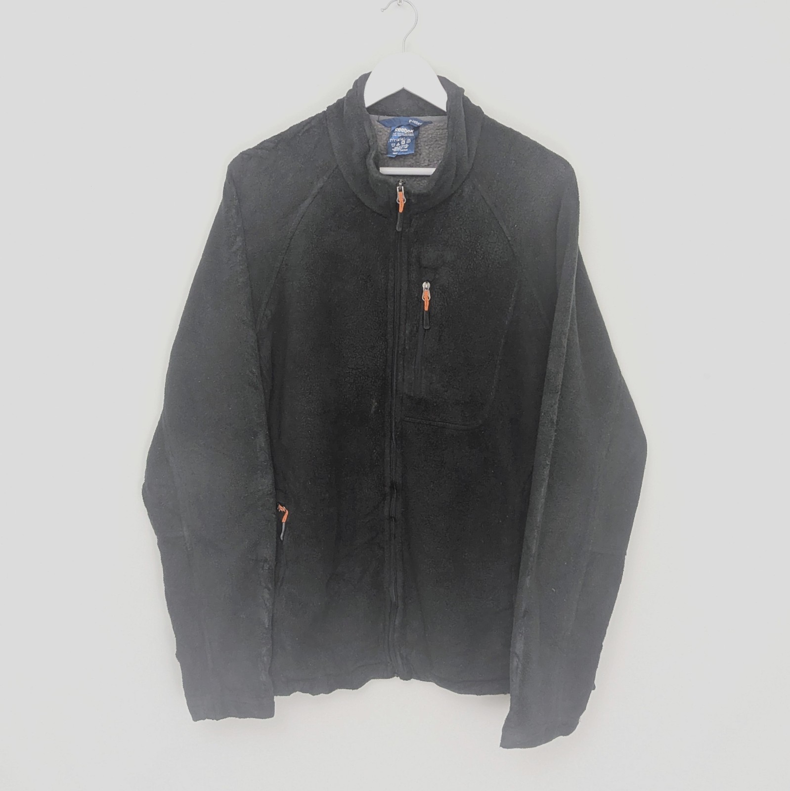 Reebok Fleece Jacket - Black - Size L