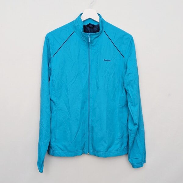 Reebok Lightweight Windbreaker Jacket - Blue - Women’s M