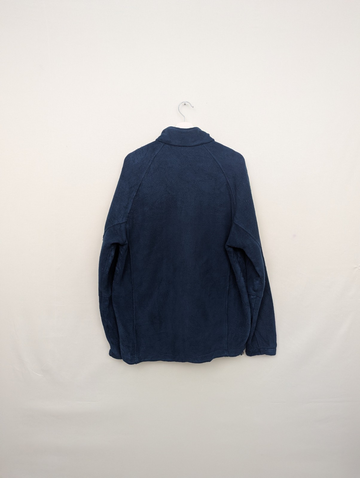 Reebok Vintage Full Zip Fleece Jacket - Navy - Size Xl