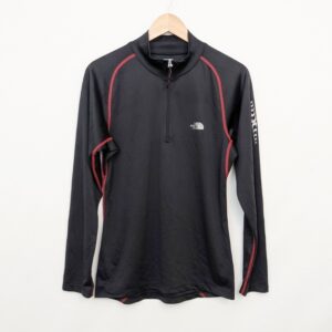The North Face Flight Series Quarter Zip Running Top - Men’s Medium - Black/red