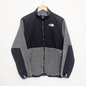 The North Face Polartec Fleece Jacket Womens Size S - Black/grey - Full Zip