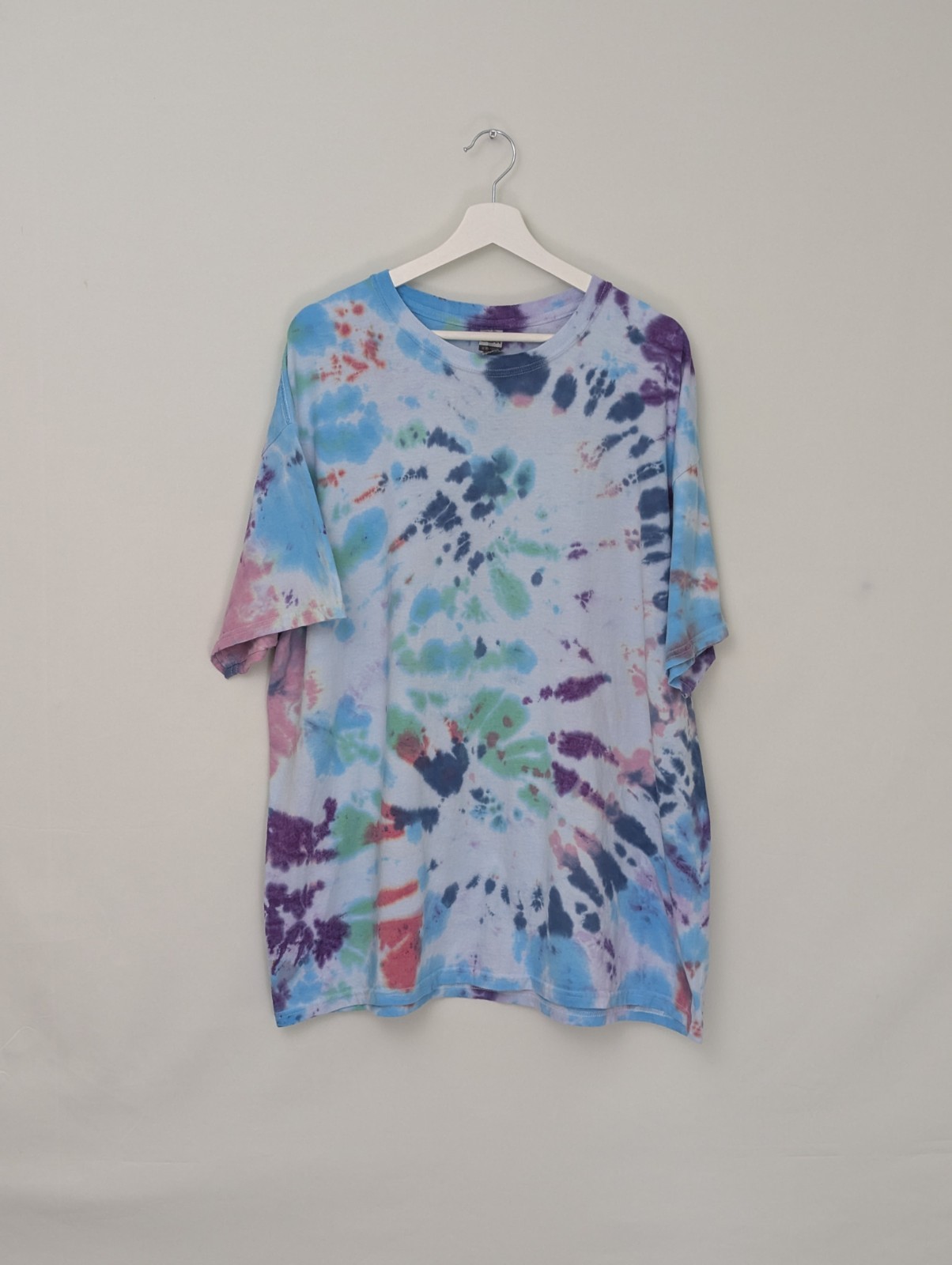 Tie Dye T Shirt - Blue Multi/colour - Size 2xl