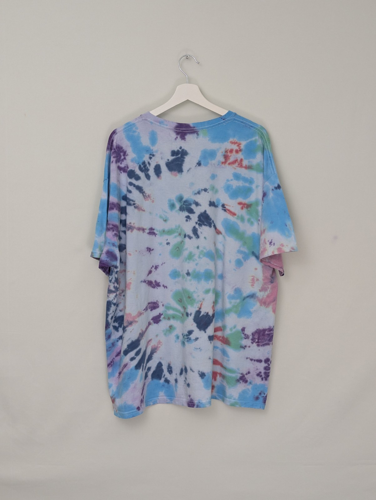 Tie Dye T Shirt - Blue Multi/colour - Size 2xl