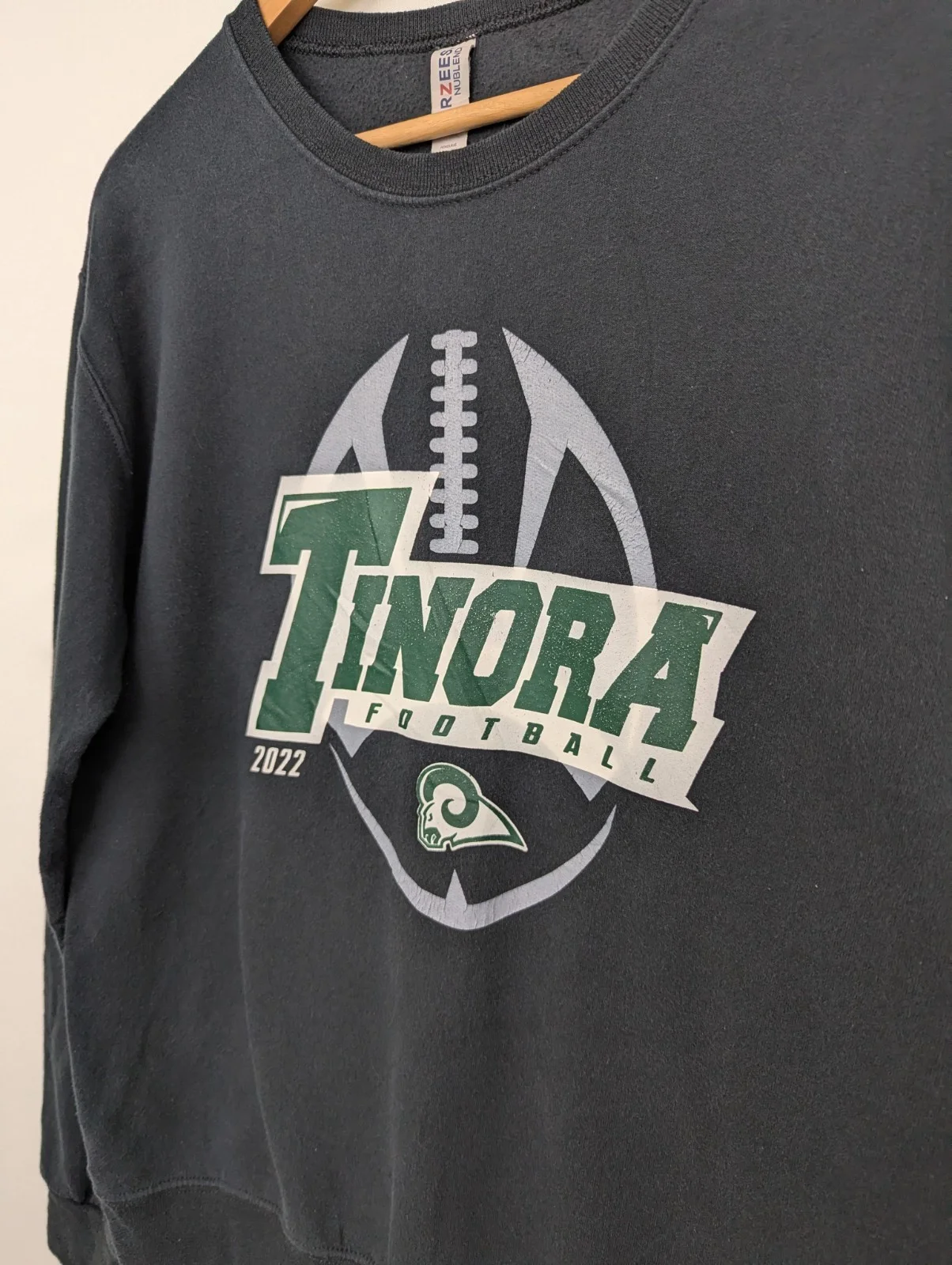 Tinora Football 2022 Graphic Sweatshirt - Black - Size Small