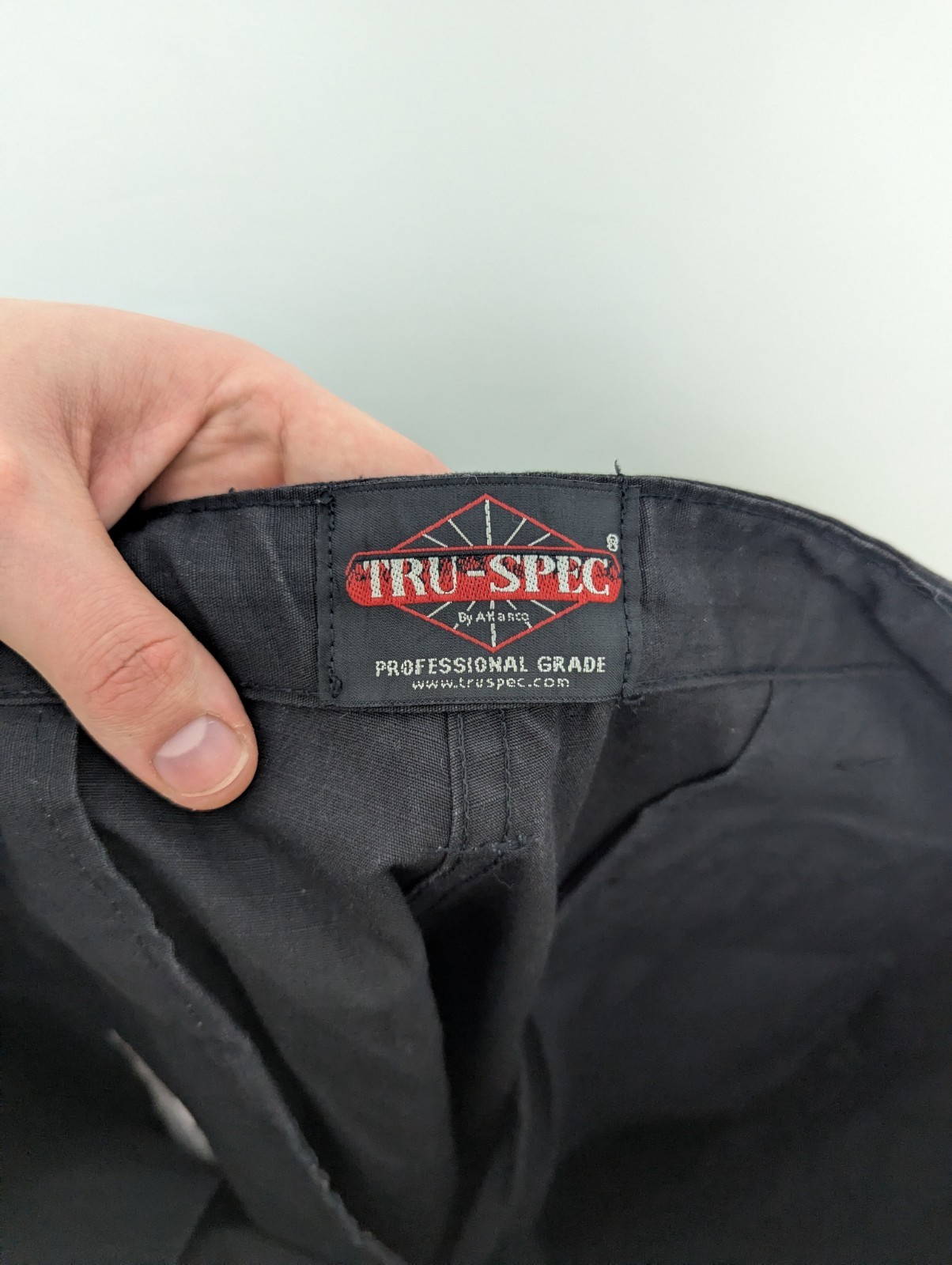 Tru-spec Military Tactical Cargo Trousers - Men’s Large Regular - Black