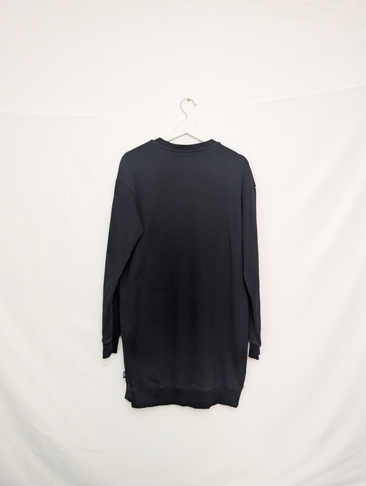 Vans Women’s Longline Sweatshirt Dress – Black – Size Small