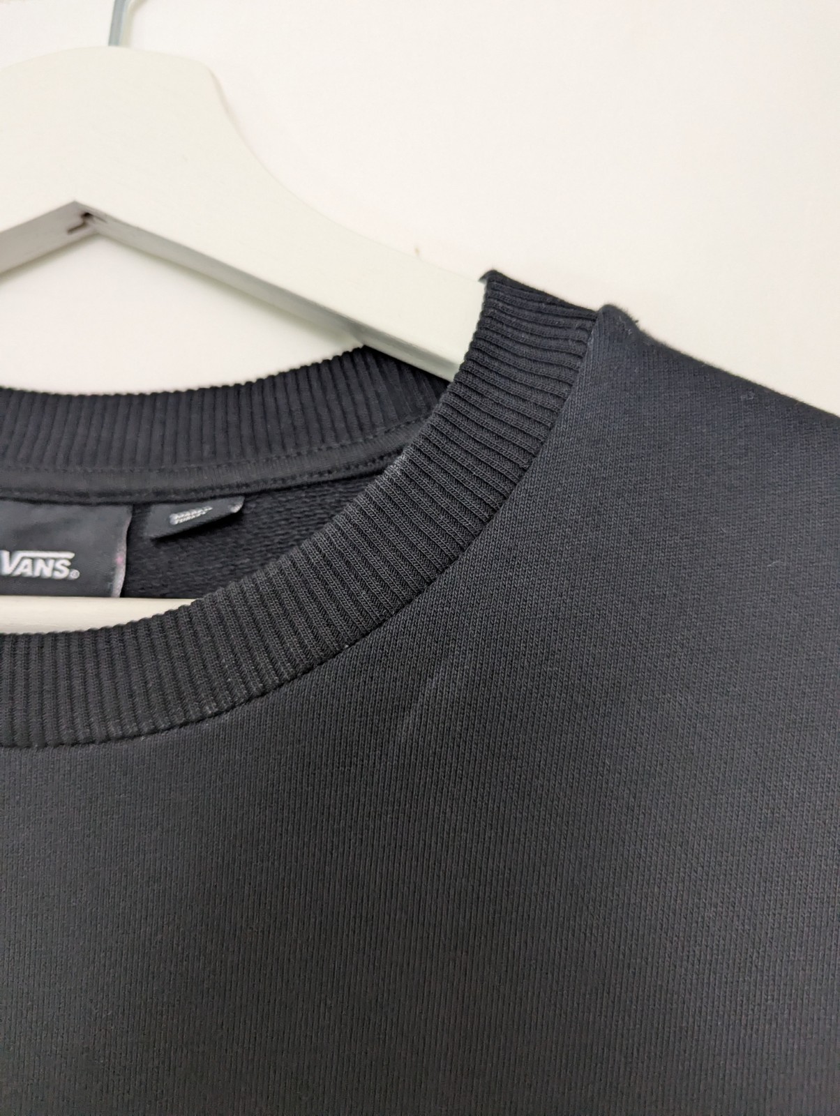 Vans Women’s Longline Sweatshirt Dress – Black – Size Small