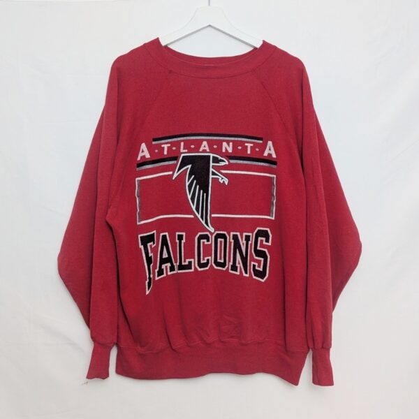 Vintage 1990s Atlanta Falcons Sweatshirt – Ultra Sweats Usa – Men’s Xl – Raglan