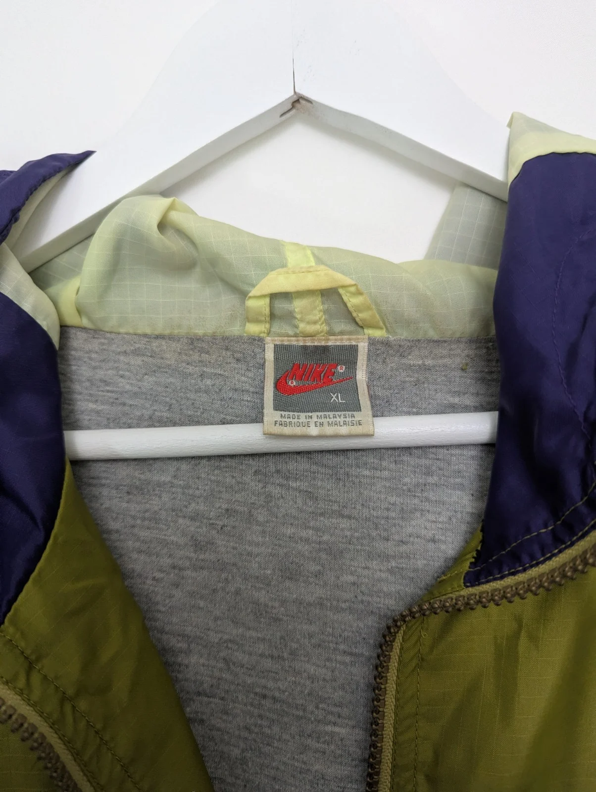 Vintage 1990s Nike Sports Pullover Windbreaker Jacket – Size Xl