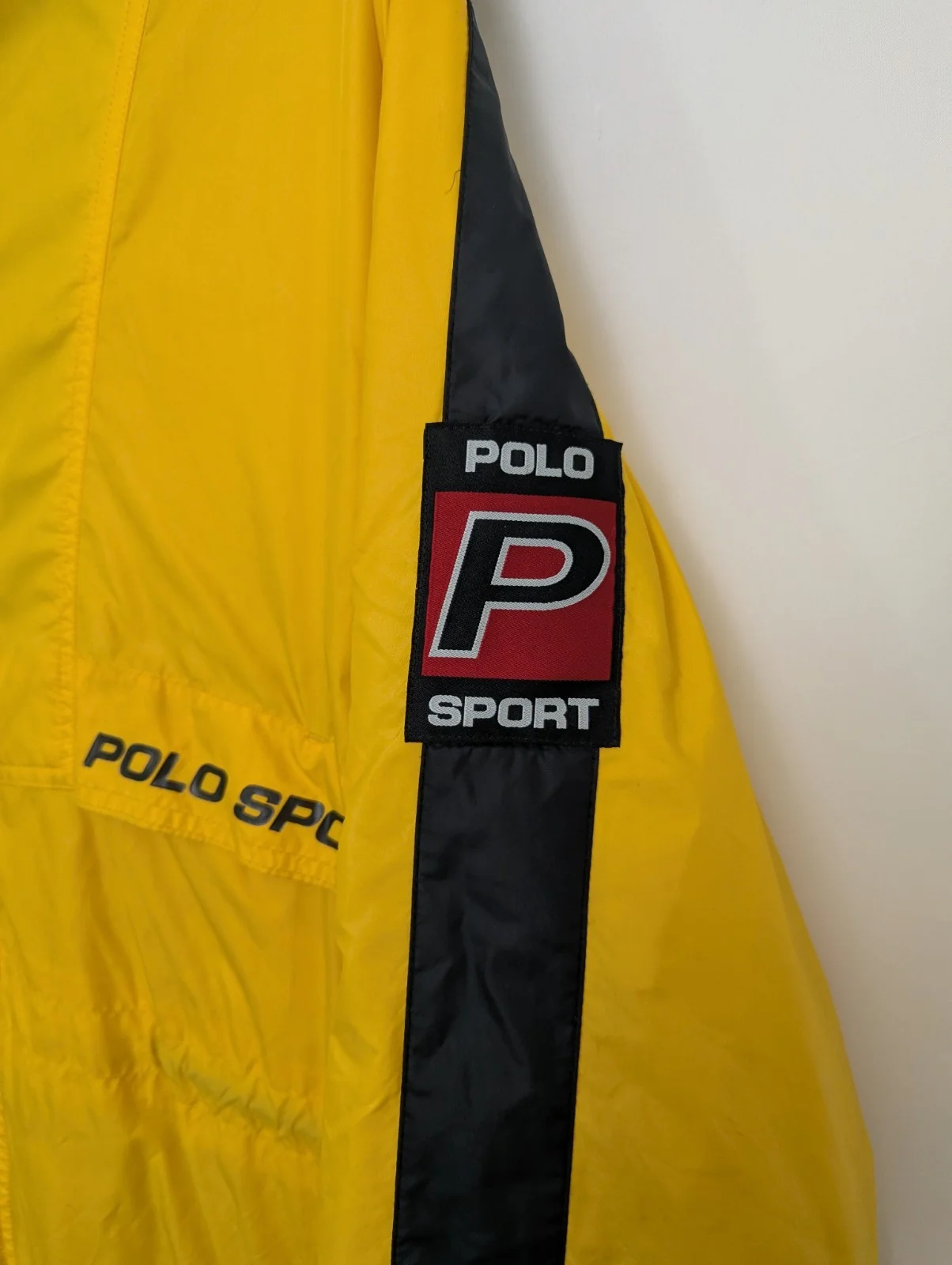 Vintage 1990s Polo Sport Ralph Lauren Hooded Jacket – Men’s Size L