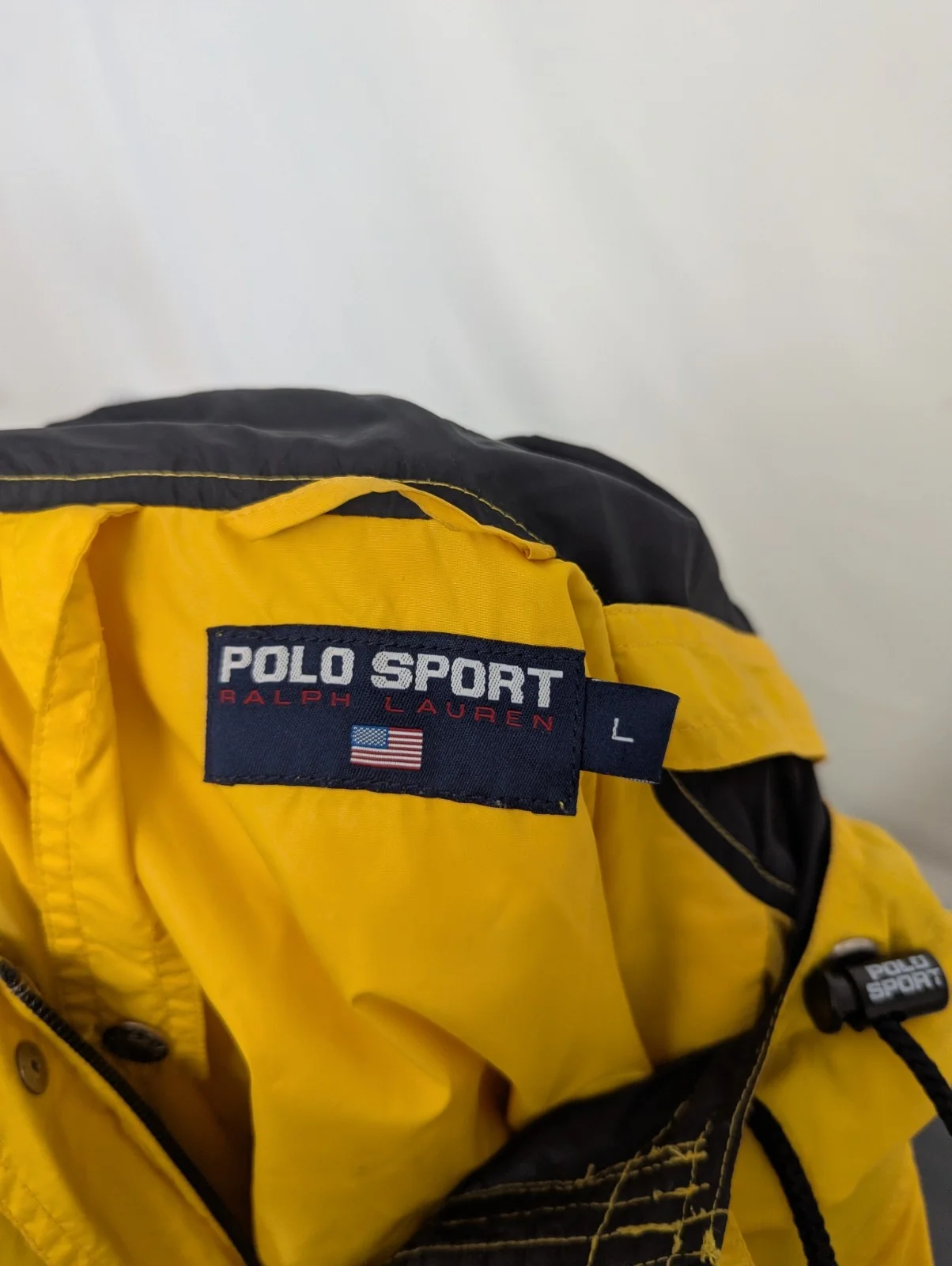 Vintage 1990s Polo Sport Ralph Lauren Hooded Jacket – Men’s Size L