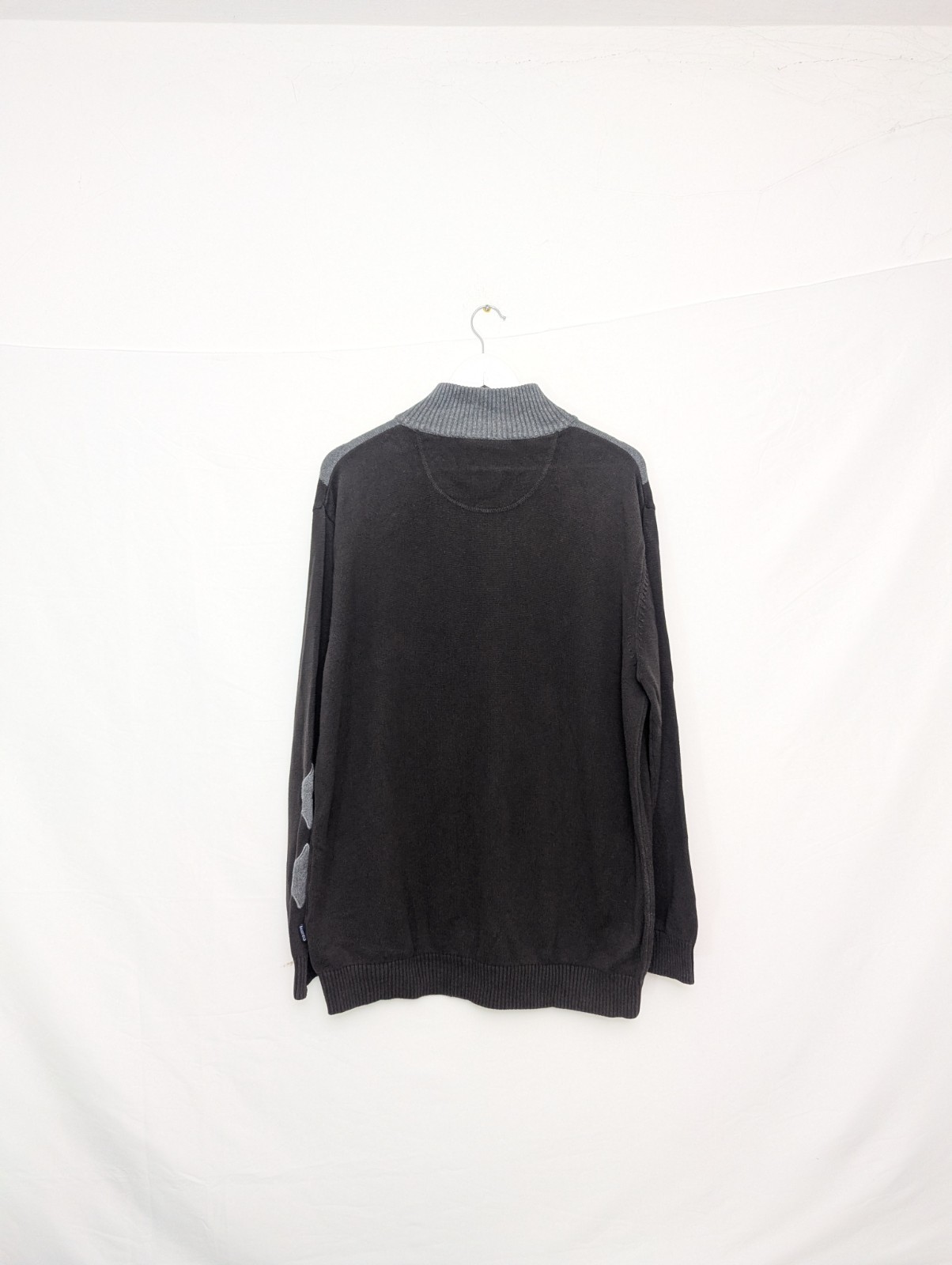 Vintage 2000s Basefield Sports Elements Quarter Zip Knit Jumper – Men’s Xxl