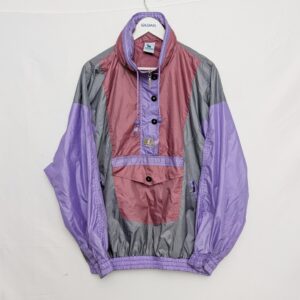 Vintage 80s/90s Rodeo Colour-block Windbreaker Jacket – Size 40 (men’s L)