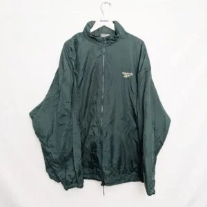 Vintage 90s Reebok Heavyweight Coat – Size Xl – Made In Usa – Fleece Lined