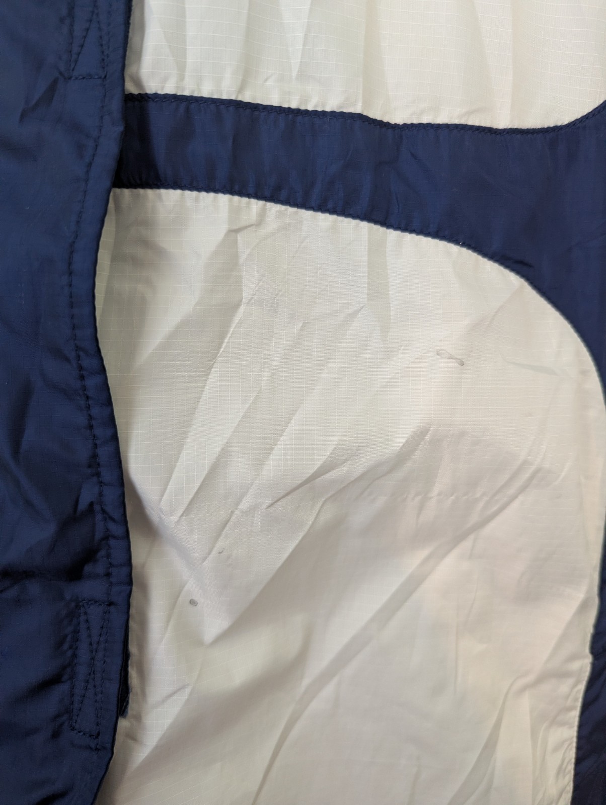 Vintage Adidas Golf Windbreaker Jacket - Navy/white - Women’s Large (uk 14)