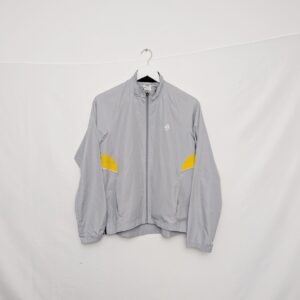 Vintage Adidas Lightweight Jacket - Women’s M - Grey/yellow