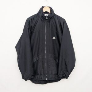 Vintage Adidas Padded Jacket - Black - 2000s - Men’s Size Medium