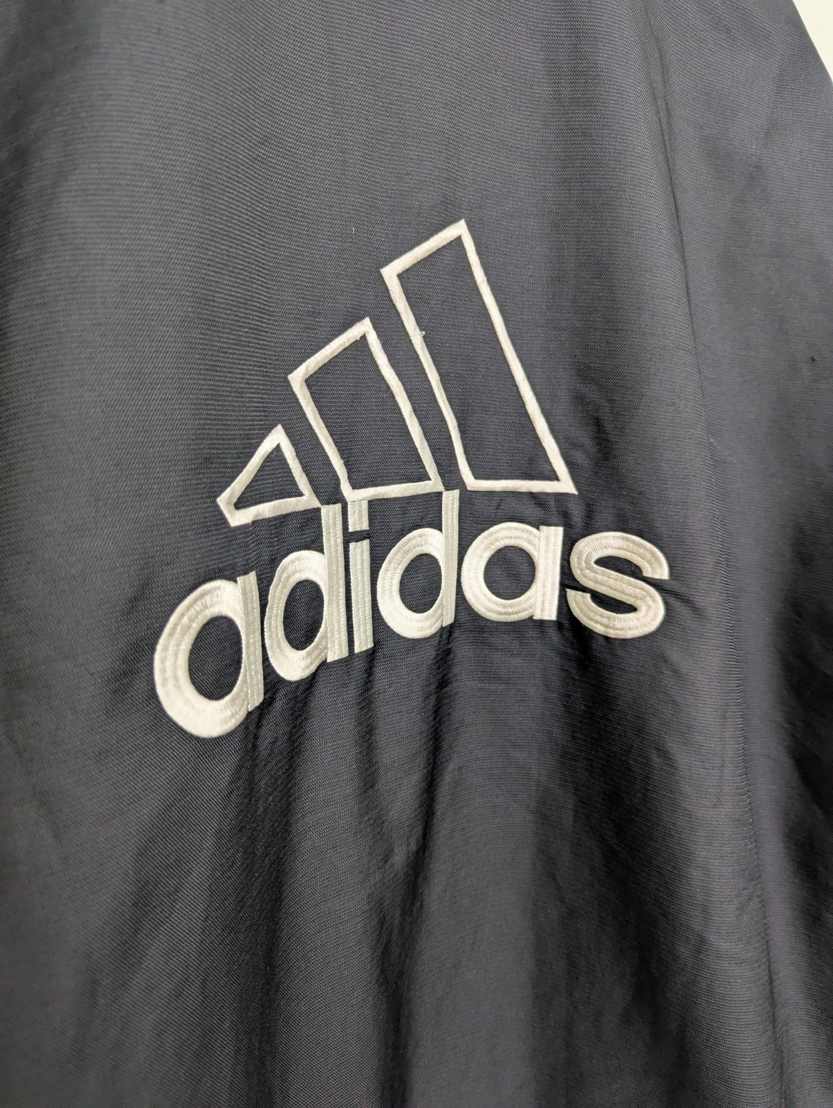 Vintage Adidas Padded Jacket - Black - 2000s - Men’s Size Medium