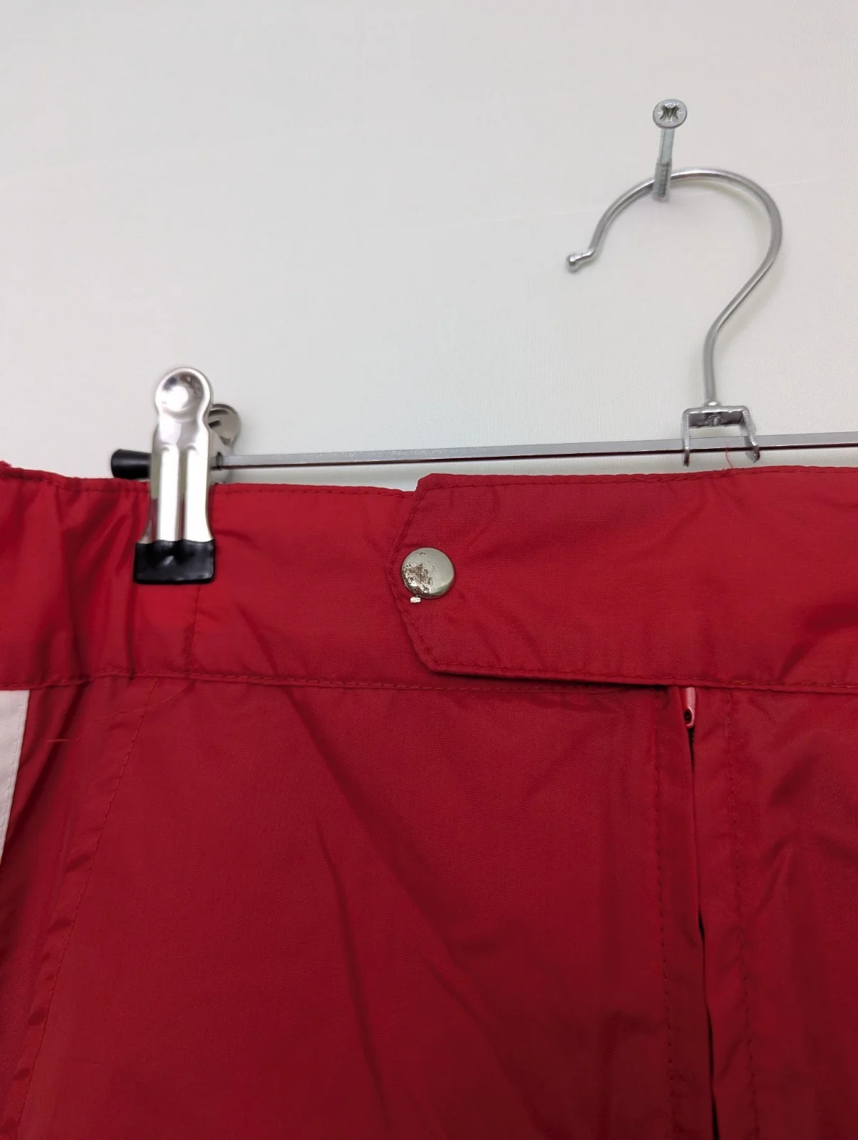 Vintage Adidas Track Pants - Mens Large - Red - 3 Stripe - Nylon - 80s