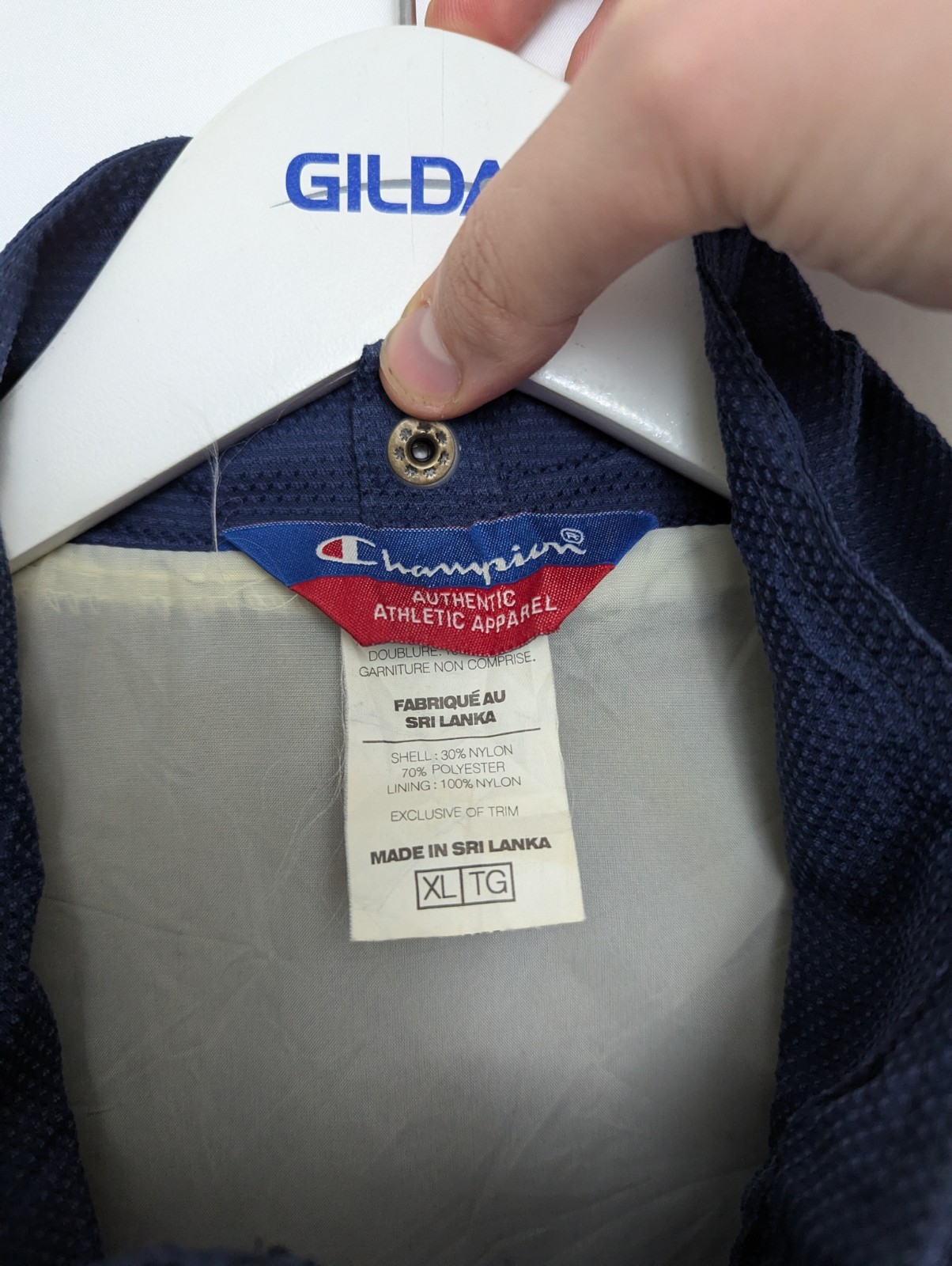 Vintage Champion Authentic Athletic Apparel 3-in-1 Jacket – Xl (1998–2003)