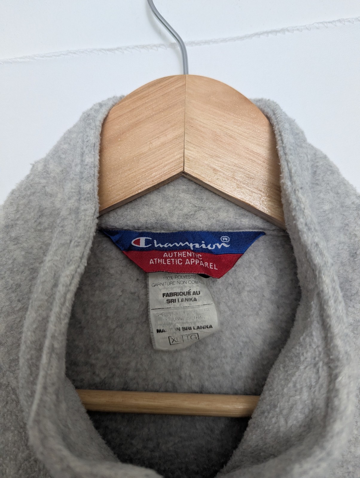 Vintage Champion Authentic Athletic Apparel 3-in-1 Jacket – Xl (1998–2003)