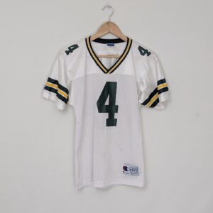 Vintage Champion Green Bay Packers Brett Favre Jersey - White - Size Youth M