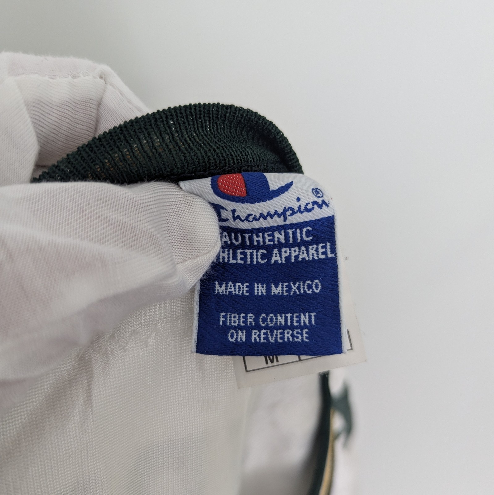 Vintage Champion Green Bay Packers Brett Favre Jersey - White - Size Youth M