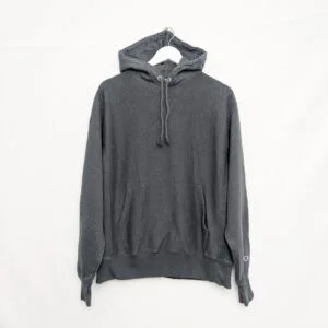 Vintage Champion Reverse Weave Hoodie - Men’s Medium - Charcoal Grey