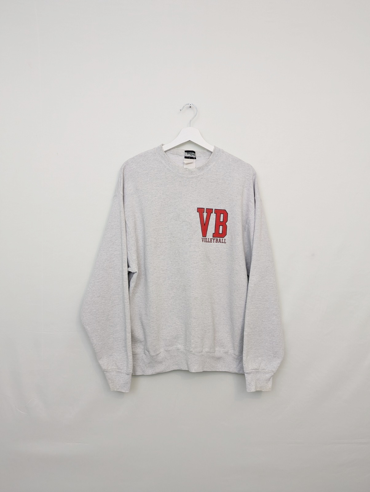 Vintage Eastbay Sports Collection Vb Volleyball Sweatshirt - Grey - Men’s Large