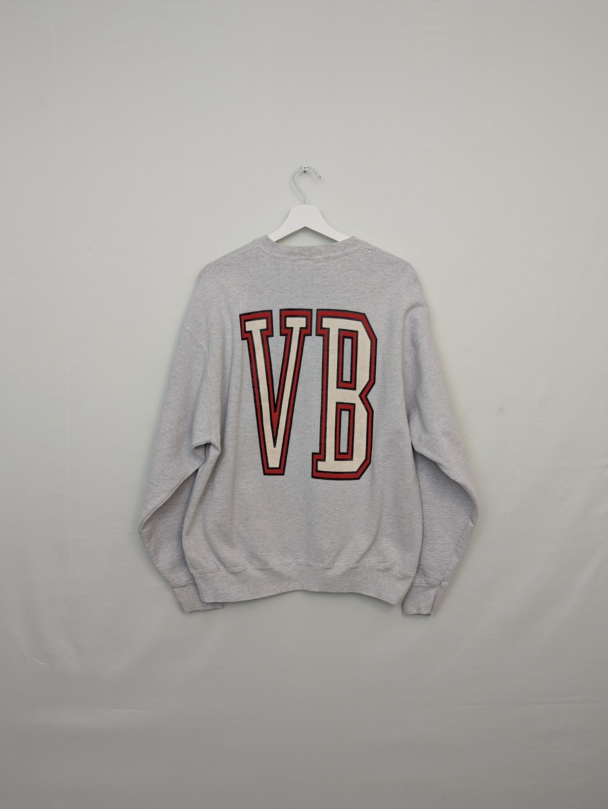 Vintage Eastbay Sports Collection Vb Volleyball Sweatshirt - Grey - Men’s Large