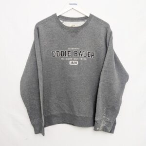 Vintage Eddie Bauer “1920 Outdoor Outfitters” Crewneck Sweatshirt – Men’s Medium