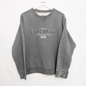 Vintage Eddie Bauer “1920 Outdoor Outfitters” Crewneck Sweatshirt – Men’s Medium