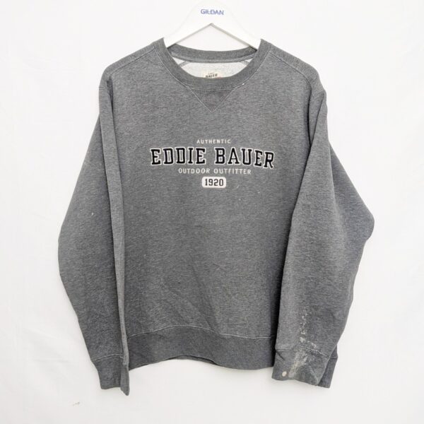 Vintage Eddie Bauer “1920 Outdoor Outfitters” Crewneck Sweatshirt – Men’s Medium