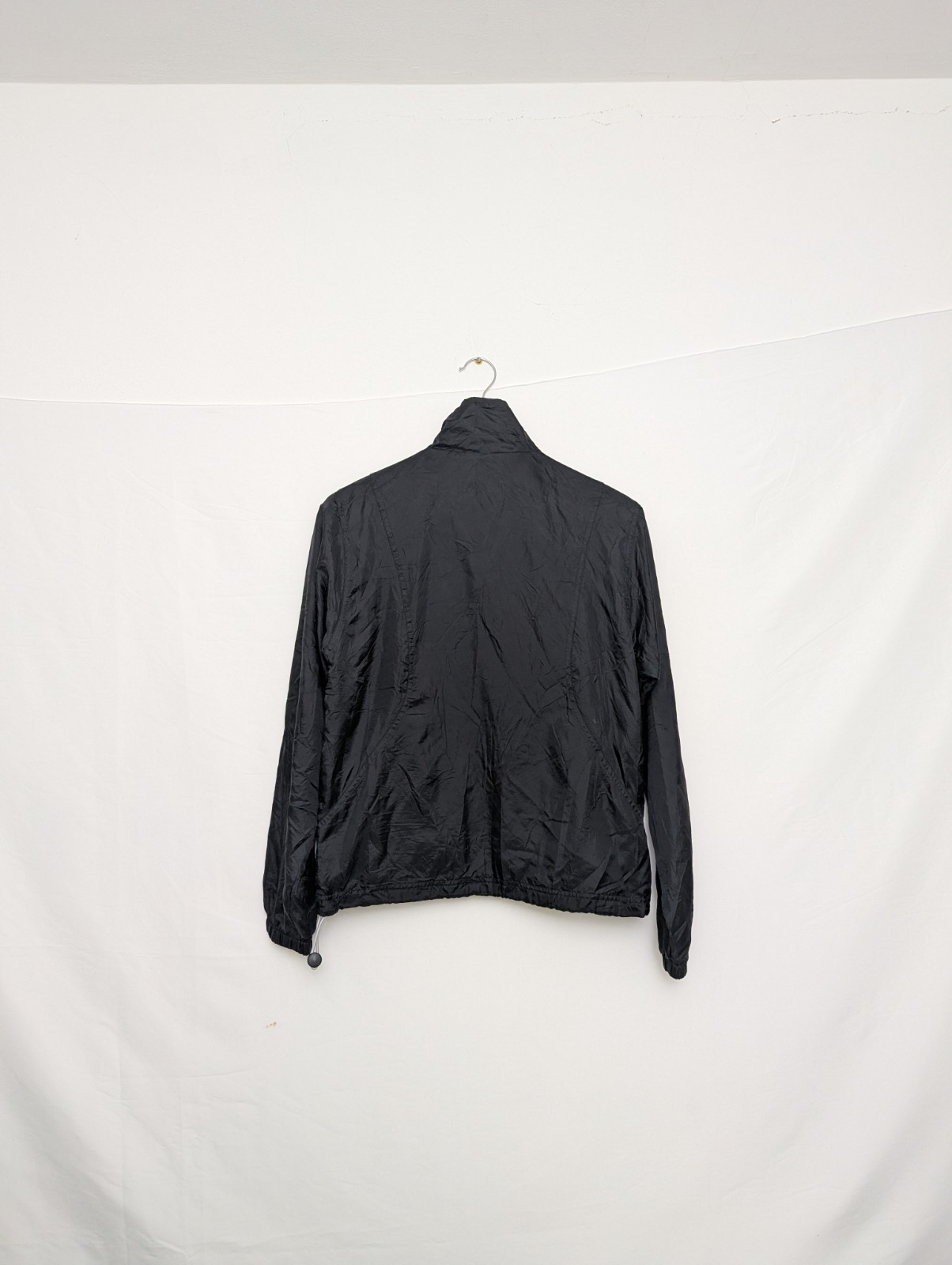 Vintage Fila Women’s Windbreaker Jacket - Size Small - Black/lilac