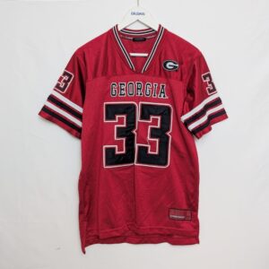Vintage Georgia Bulldogs Jersey – Youth Large – Number 33 – Colosseum Athletics