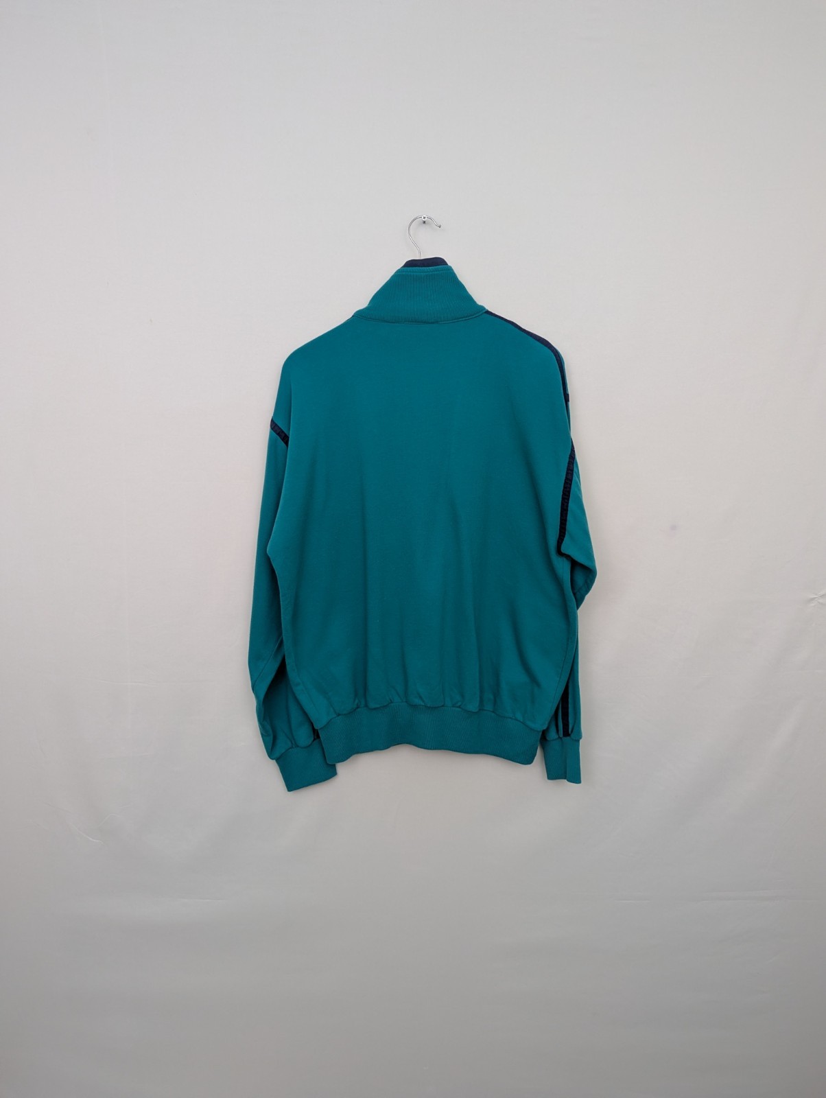 Vintage Grasshoppers Quarter Zip Sweatshirt - Men’s Medium - Teal