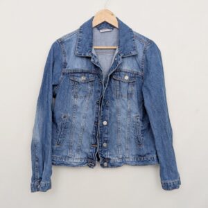 Vintage Janina Denim Jacket - Women’s Size L - Blue - Y2k