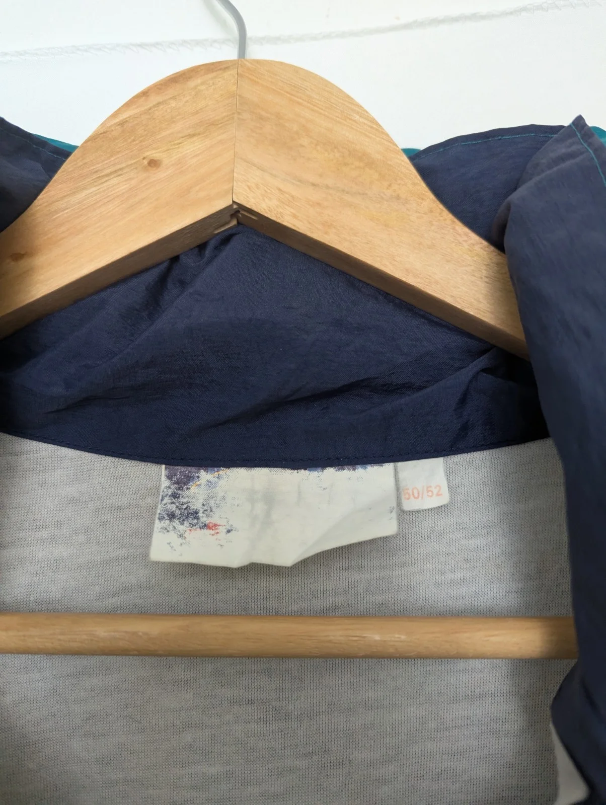 Vintage Jeantex Abstract Print Windbreaker Jacket – Early 90s – Size L