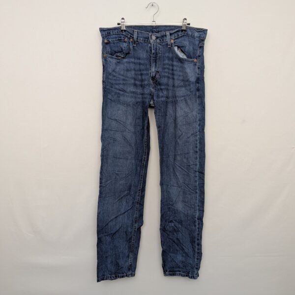 Vintage Levi’s 505 Straight Leg Jeans - Blue - W34 L32