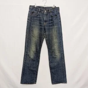 Vintage Lois Jeans – Men’s W33 L33 – Mid-2000s – Straight Leg – Faded Blue Denim